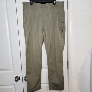 Hurley Golf Pants Lightweight Performance Khaki Casual Size 38